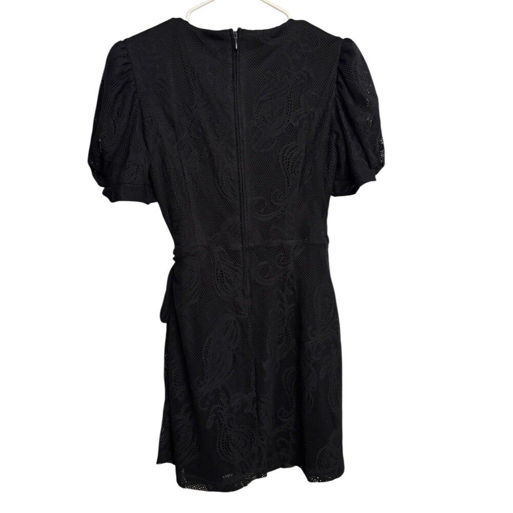 Lilly Pulitzer Black Lace Wrap Romper Dress - Picture 2 of 5